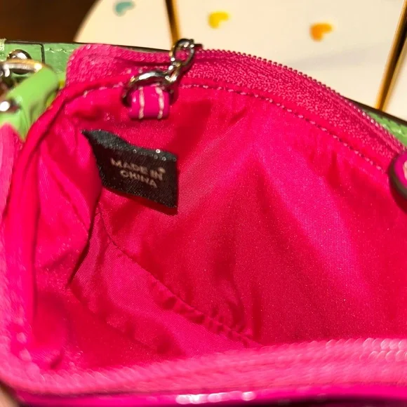 Coach Watermelon Slice Coin Purse NWT - Picture 3 of 6